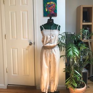 Beige jumpsuit